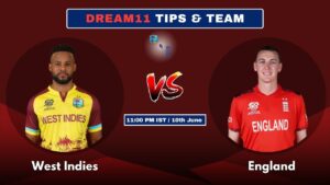 WI vs ENG Today's Dream11 Fantasy Team