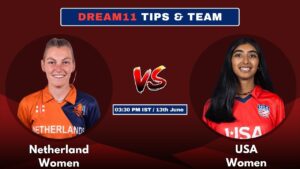 NL-W vs USA-W Today’s Dream11 Fantasy Team