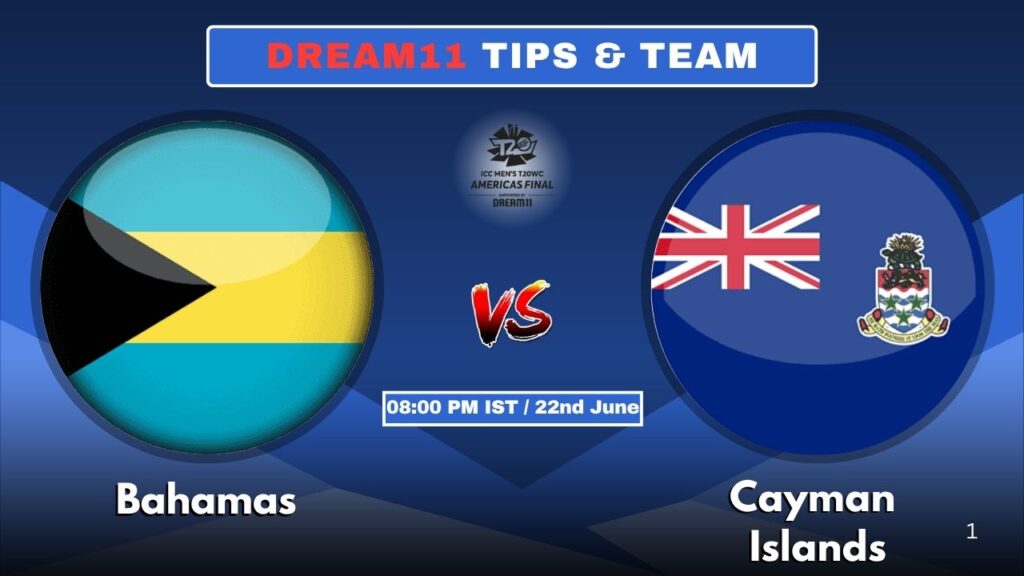 BAH vs CAY Today’s Dream11 Fantasy Team