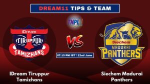 ITT vs SMP Today’s Dream11 Fantasy Team