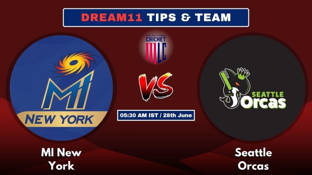 MI NY vs SEO Today's Dream11 Fantasy Team