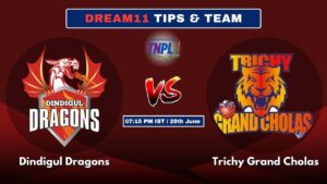 DD vs TGC Today’s Dream11 Fantasy Team