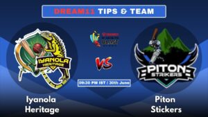 IYH vs PTS Today’s Dream11 Fantasy Team
