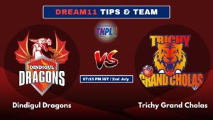 DD vs TGC Today’s Dream11 Fantasy Team