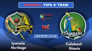 IYH vs CBG Today’s Dream11 Fantasy Team