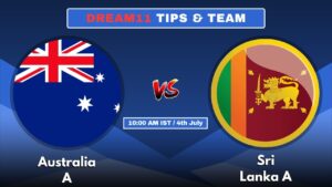 Dream11 Tips for AUS-A vs SL-A
